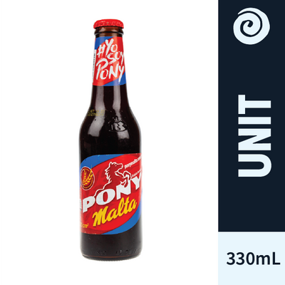 Pony Malta Soft Drink Bottle (330ml)