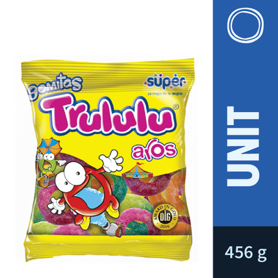 Trululu Gummi Rings Aros (90g)