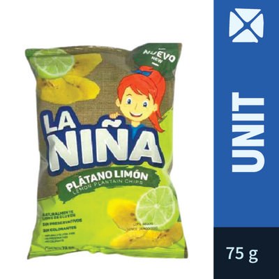 Platanos Limon Nina/Lime Green Plantain (75g)