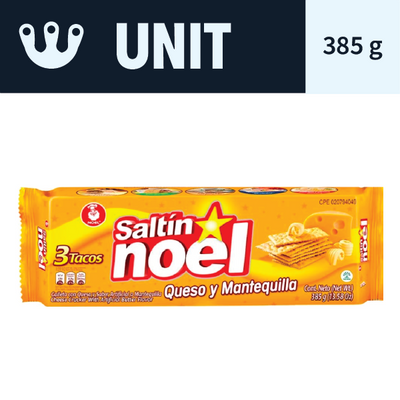 Saltin Crackers Cheese Butter Noel (385g)