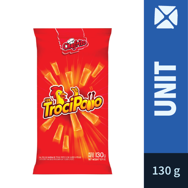 Trocipollo Chefrito / Trocipollo Chicken Flavour Chips  (130g)