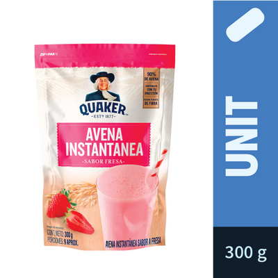 Avena Instant Oatmeal Drink Strawberry Quaker (300g)