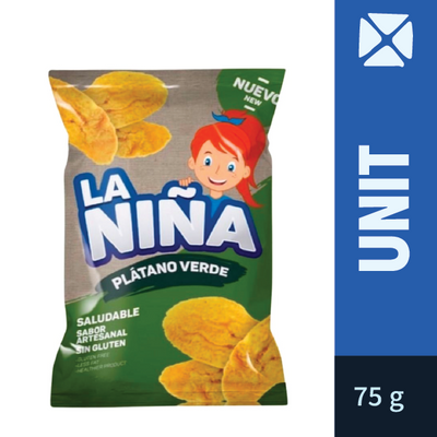 Platanos Verdes Nina/ Green Plantain Chips (75g)