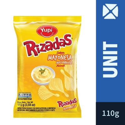 Rizadas Mayonnaise Potato Chips Yupi (110g)