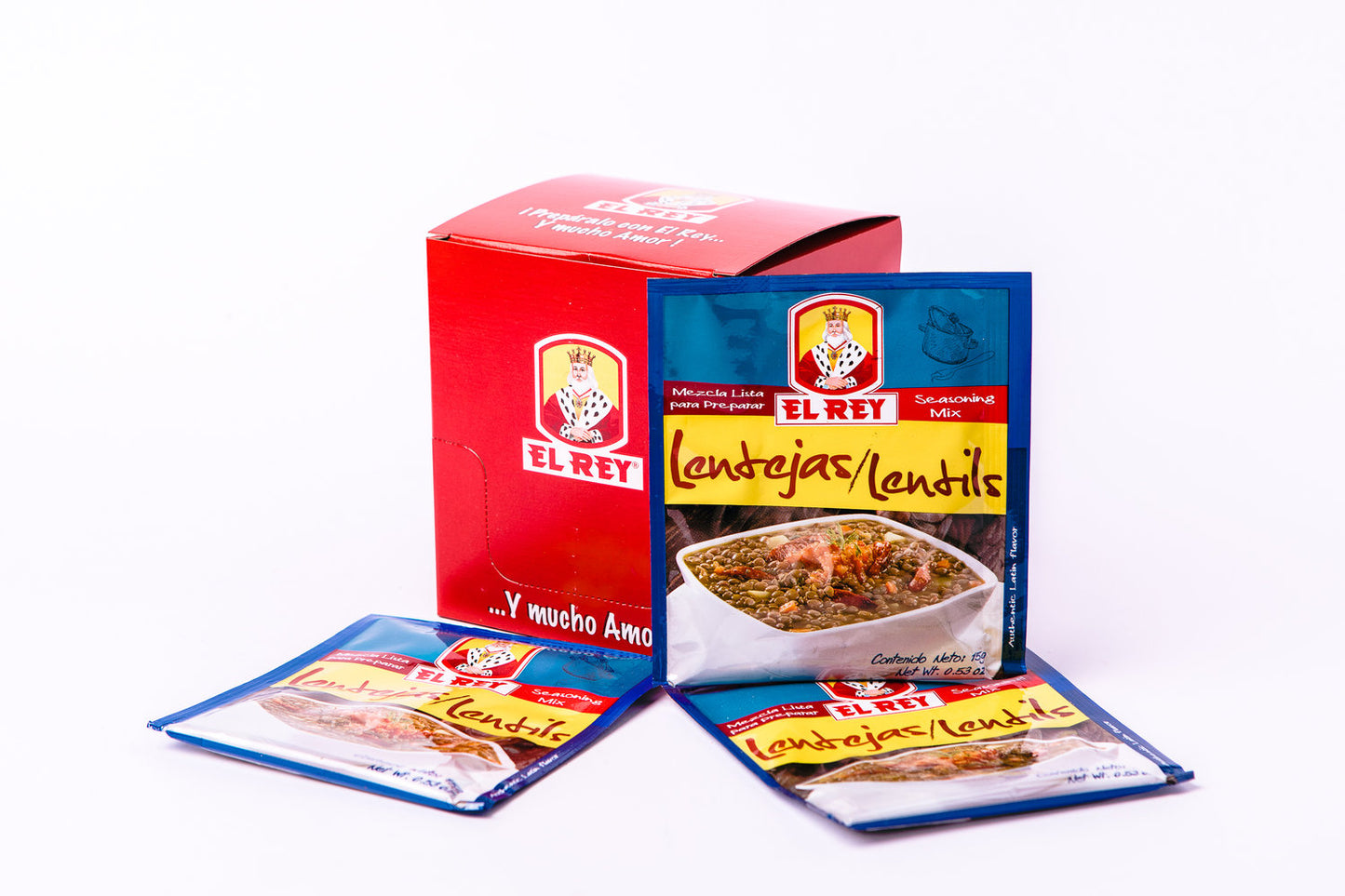 Lentils Seasoning Mix / Sazonador de Lentejas El Rey (20g)